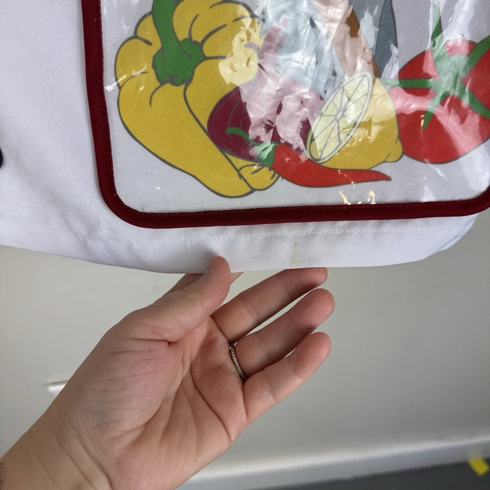 Disneyland Paris Ratatouille Chef Costume Kids 7/8 Chef Jacket Remy Halloween - Picture 7 of 9